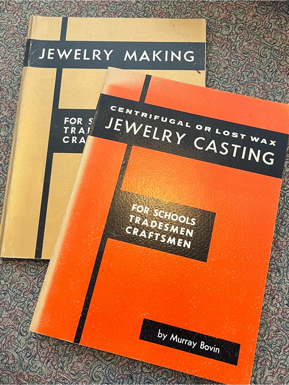 Jewelry Making For Schools, Tradesmen and Craftsmen by Murray Bovin 1970’s